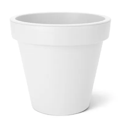 Produktbild von Pflanzkübel - RUND - S - Ø 30 cm - Farbe: weiß