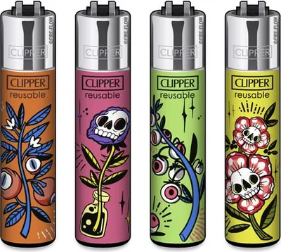 Produktbild von Clipper Reibrad Strange Flowers #2, 4 Stück