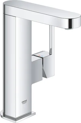 Immagine prodotto di GROHE Plus Mitigeur monocommandé pour lavabo, M-Size, saillie 120mm, orientable, vidage Push-open, 23872003, 23872003