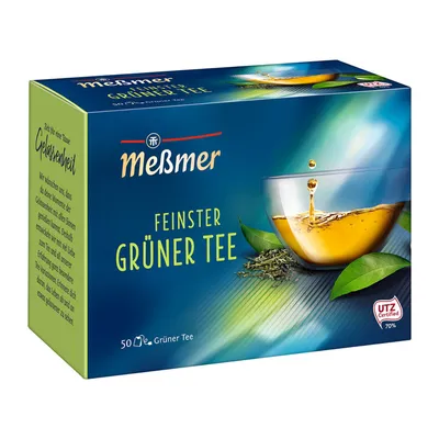 Obrázek produktu pro Meßmer zelený čaj tart fresh pleasure 50 čajových sáčků tradiční 87g