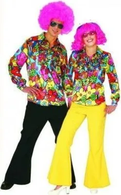Produktbild von Schlaghose schwarz 70 er Jahre Gr. 38 Karneval Fasching