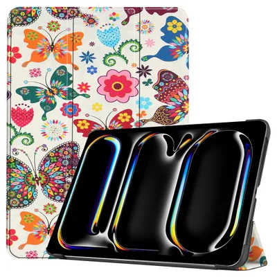 Produktbild von Techsuit FoldPro Tablet-Hülle für Apple iPad Pro 13 2024 - Schmetterling
