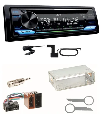 Produktbild von JVC KD-DB912BT Digitalradio Bluetooth Einbauset für Mercedes A C M Klasse