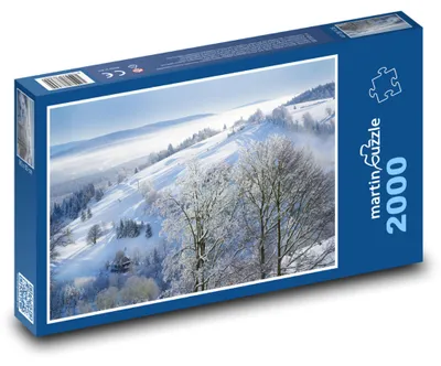 Obrázok produktu pre Puzzle 2000 Hory - zimná krajina - martinpuzzle