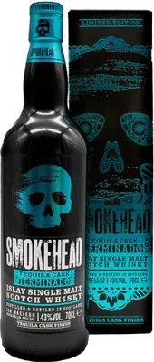Produktbild von Smokehead Terminado tequila cask Islay Single Malt Scotch Whisky // 0,7L 43% Vol.