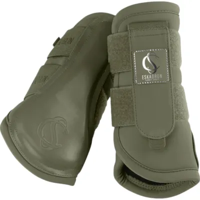 Image de Eskadron Guêtres Softshell dusty olive Classic Sports 25 F/S, Taille:L