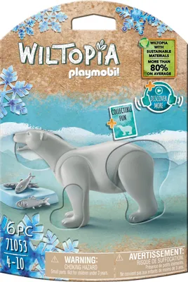 Produktbild von PLAYMOBIL Wiltopia 71053 Eisbär