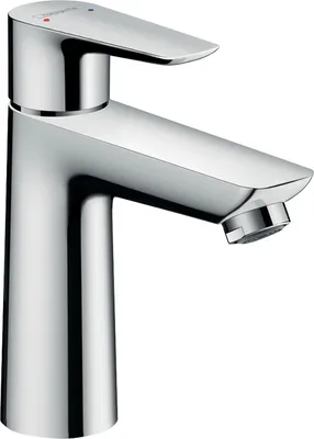 Produktbild von hansgrohe Talis E Einhebel-Waschtischmischer 110 Lowflow 3,5 l/min, Zugstangen-Ablaufgarnitur, Ausladung 112mm, 71715000