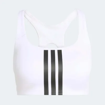 Productafbeelding van BH Adidas Sujetador adidas Optime Workout 3-Stripes blanco voor Dames