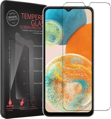 Produktbild von 2x Conie Glasfolie für Samsung Galaxy A23 5G Displayschutz Folie Panzer Glas Premium Schutzfolie Set Blasenfrei