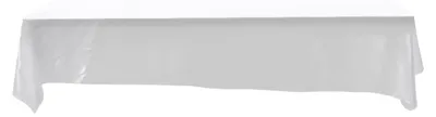 Produktbild von Tischdecke abwaschbar Rechteck 145 x 320 cm Schwarz schmutzabweisend Polyester