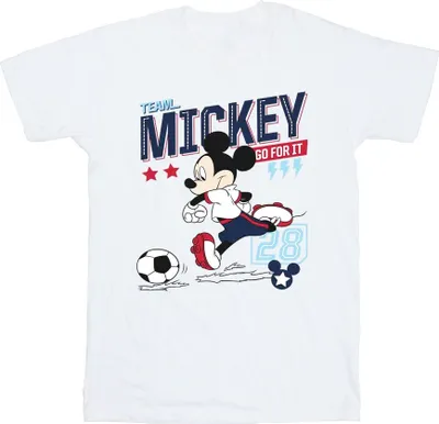 Produktbild von Disney - "Team Football" T-Shirt für Herren BI42040 (4XL) (Weiß)