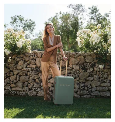 Zdjęcie produktu dla Walizka podróżna SUITSUIT® Fab Seventies Sea Spray M - zielona