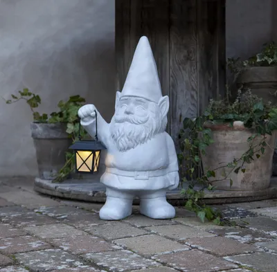 Produktbild von Star Trading Gnomy, Außen-Bodenbeleuchtung, Grau, Garten, Dämmerungssensor, 1 Glühbirne(n), LED