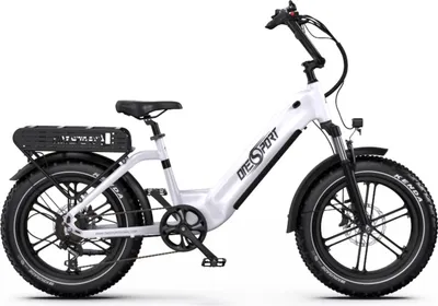 Produktbild von E-Bike ONESPORT OT08 - Akku 48V18AH 20 Zoll Räder Scheibenbremse - Weiß