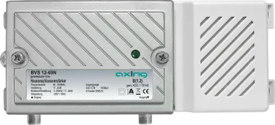 Produktbild von AXING Hausanschlussverstärker BVS 12-69N 17-20dB 85-1006MHz Rückkanal 5-65MHz