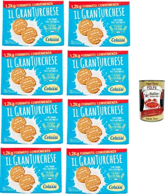 Produktbild von Colussi Granturchese Das Keks-Convenience-Format 8x 1.2kg+ Italian Gourmet polpa 400g