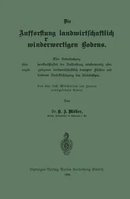 Obrázok produktu pre Die Aufforstung landwirtschaftlich minderwertigen Bodens