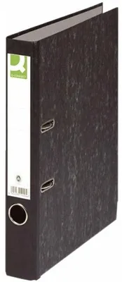 Produktbild von Ordner A4 Wolkenmarmor RC 50mm schwarz