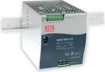 Image de MEANWELL Alimentation à découpage SDR-960-24, 24 V/40 A