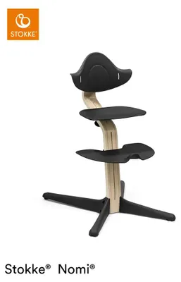 Produktbild von Stokke® Nomi® Stuhl Black / Holz Natur