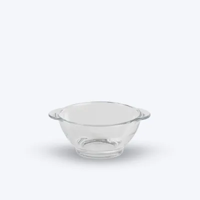 Image de Lys - Bol en verre transparent à oreilles 51cl (Lot de 6)