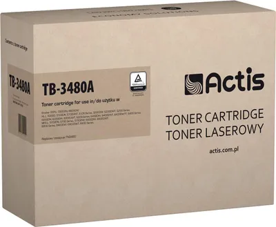 Produktbild von Actis TB-3480A Tonerkartusche (Ersatz für Brother TN-3480; Standard; 8000 seiten; schwarz)