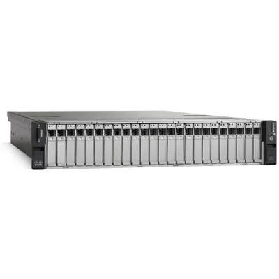 Produktbild von Cisco UCS C240 M3, 2,7 GHz, E5-2600, 96 GB, DDR3-SDRAM, 300 GB, Rack (2U)