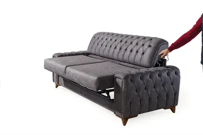 Produktbild von Chesterfield Sofagarnitur Couch Set Polster Möbel Set 3+3+1 Couchen Sitzgruppe