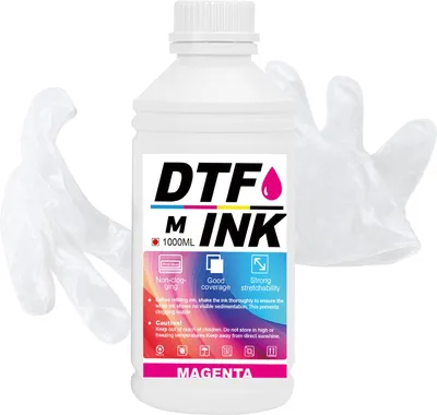 Image de 1000ml Encre DTF (Magenta) - Pour imprimantes Epson et impression textile