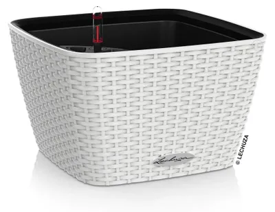 Obrázek produktu pro Lechuza Samozavlažovací květináč Bacino Cottage, průměr 27 cm, bílá
