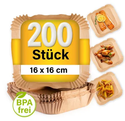 Produktbild von GOURMETmaxx Backpapier-Schalen für