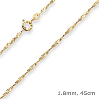 1-8mm-Singapurkette-aus-585-Gelbgold-45cm