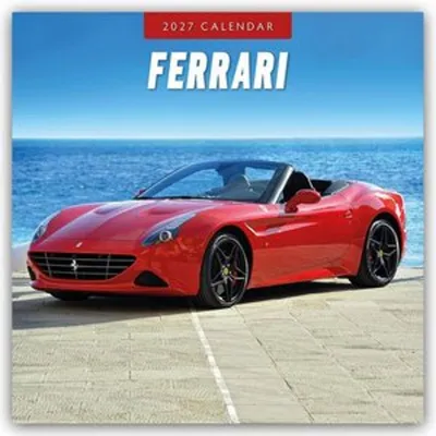 Zdjęcie produktu dla Kalendarz Ferrari na rok 2027, format 16-miesięczny