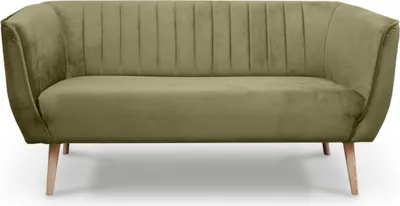 Produktbild von BETTSO Dreisitzer Sofa im skandinavischen Stil PIK 3 MON38 Oliv Grün