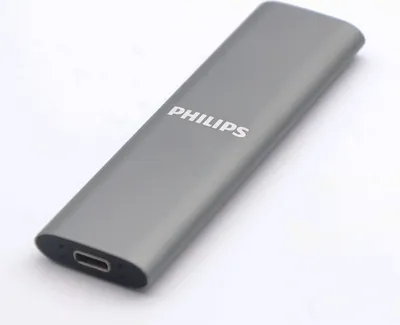 Produktbild von Philips Externe SSD 2TB Ultra Speed Grey (FM02SS030P/00)