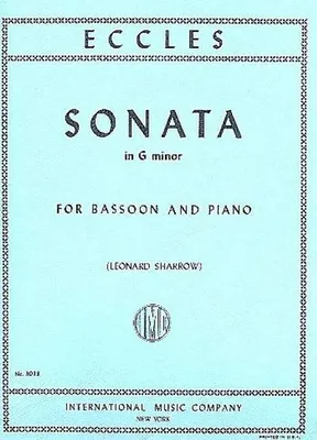 Produktbild von Sonate g-Mollfür Fagott und Klavier