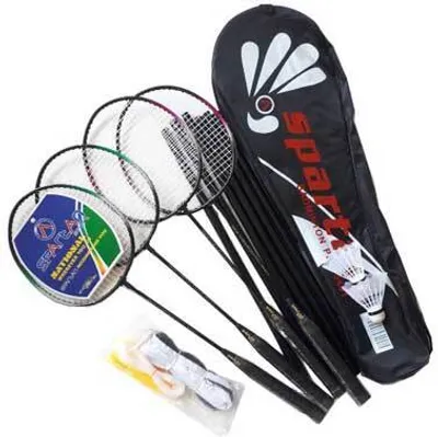 Produktbild von Badminton Badmintonschläger Set Racket  Schläger Komplettsets Juniorschläge SPARTAN Pro 500