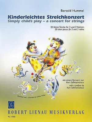 Produktbild von Kinderleichtes Streichkonzert, für 2-3 Violinen, Spielpartitur