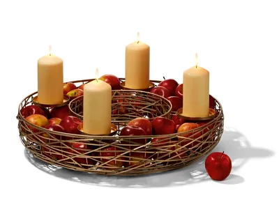 Produktbild von PHILIPPI Tahoma Adventskranz XXL