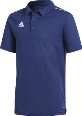 Produktbild von Adidas Core 18 Climalite S/s Dark Blue / White 140 cm