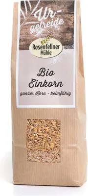 Produktbild von Einkorn Urgetreide keimfähig 500g - 8er Vorteilspack von Rosenfellner Mühle