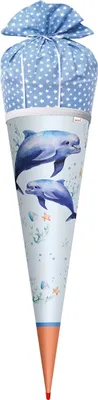 Obrázek produktu pro ROTH 677494 Školní kužel delfín duo - kulatý, 70 cm