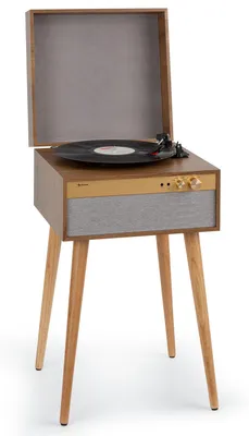 Obrázok produktu pre Auna - gramofón s reproduktorom, Bluetooth, retro, na nožičkách
