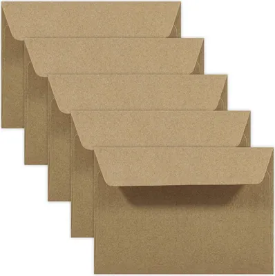 Produktbild von C7 NK EKO Kraft Briefumschläge braun 100g - 5St