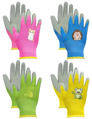 Produktbild von 3 Paar schnittfeste Handschuhe – Schnittschutzklasse 5 – Für Kinder