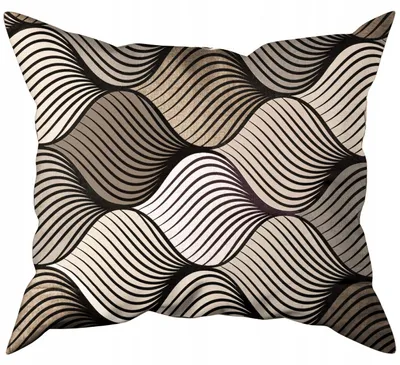 Produktbild von Nyks Baumwoll-Kissenbezug 50x70 cm Wellenblatt 100% Baumwolle