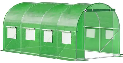 Productafbeelding van Kweekkas - Tuinkas - Broeikas - Plantenkas -Folie - 450x200x200 CM