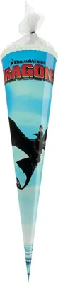 Produktbild von Dragons Schultüte / Zuckertüte / Länge: 70cm / rund