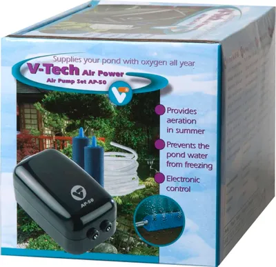 Image de Pompe à air pour aérateur de bassin 6,5 W V-Tech AP-50